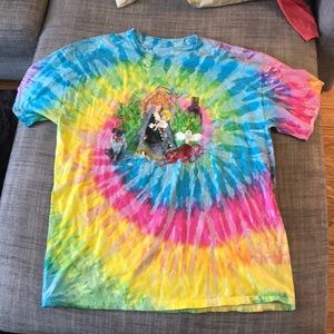Father John Misty tie dye tour tee 15’ size Large